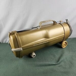 Vintage Electrolux Gold Canister Only Vacuum Cleaner Model L MCM Bullet  Working